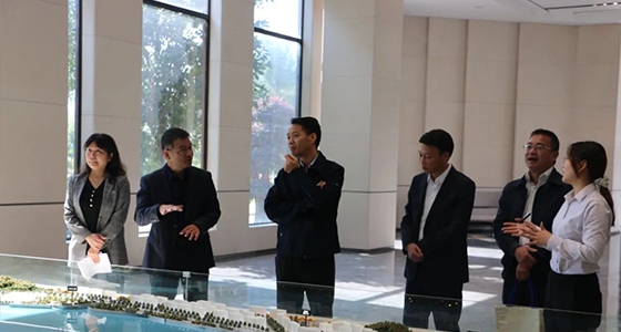 丽水市委统战部一行调研55世纪仪表集团